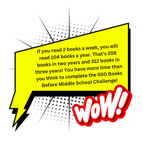 500 Books Before Middle School