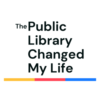 the public library changed my life logo