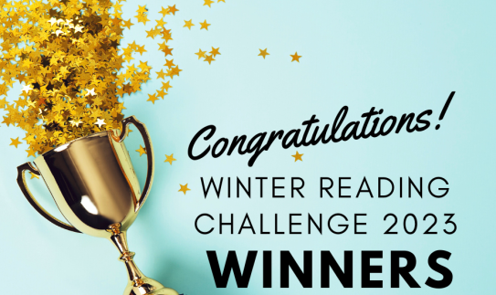 Congratulations Winter Reading Challenge 2023 Winners